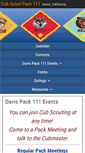 Mobile Screenshot of davispack111.org